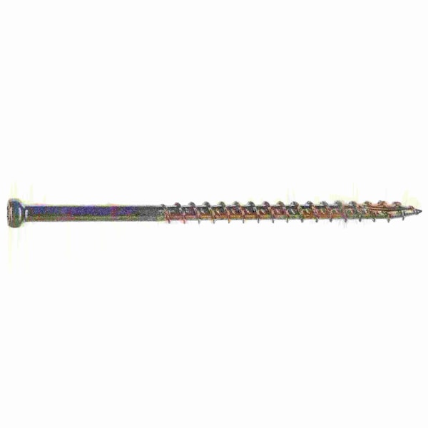 Saberdrive Deck Screw, #8 x 3 in, Steel, Trim Head, Torx Drive, 465 PK 09335 - main